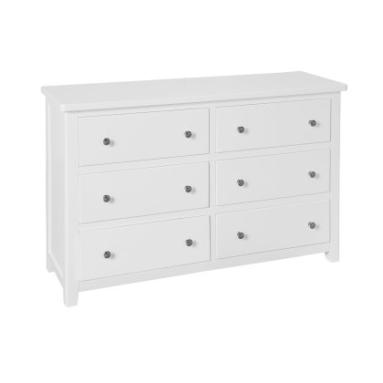Hartford - Six Drawer Chest (White) Hartford - Six Drawer Chest (White)