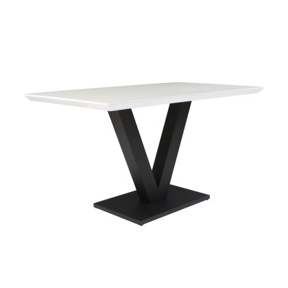 Moonstone - Dining Table (White Gloss) Moonstone - Dining Table (White Gloss)