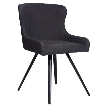 Omega - Dining Chair (Grey PU) Omega - Dining Chair (Grey PU)