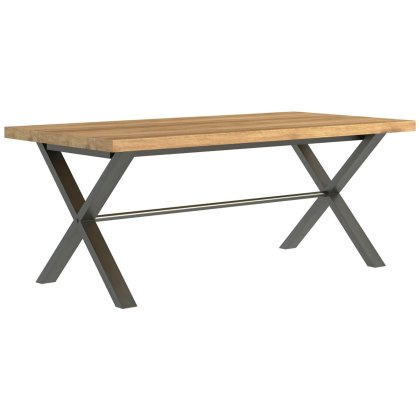 Roxburgh - 190cm Dining Table (Oak) Roxburgh - 190cm Dining Table (Oak)