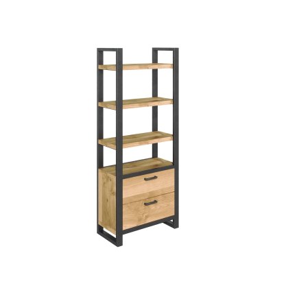 Roxburgh - Bookcase with Drawers (Oak) Roxburgh - Bookcase with Drawers (Oak)