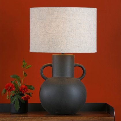 Dar - Urn Table Lamp (Black)