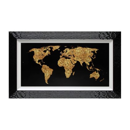 Abstract - Terra Black/Gold Abstract - Terra Black/Gold
