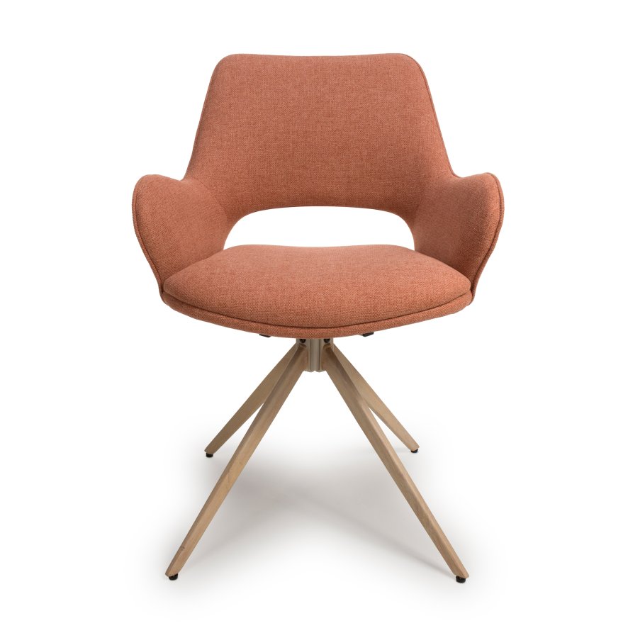 Furniture Link Perth - Swivel Dining Chair (Brick)