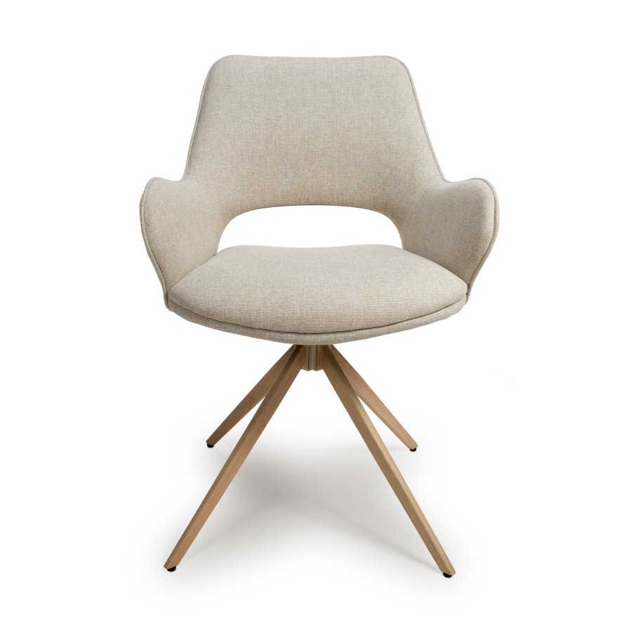 Furniture Link Perth - Swivel Dining Chair (Natural)