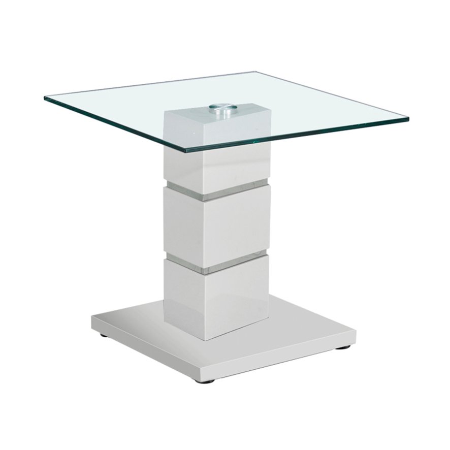 Value Mark Furniture Fenwick - End Table (Light Grey)