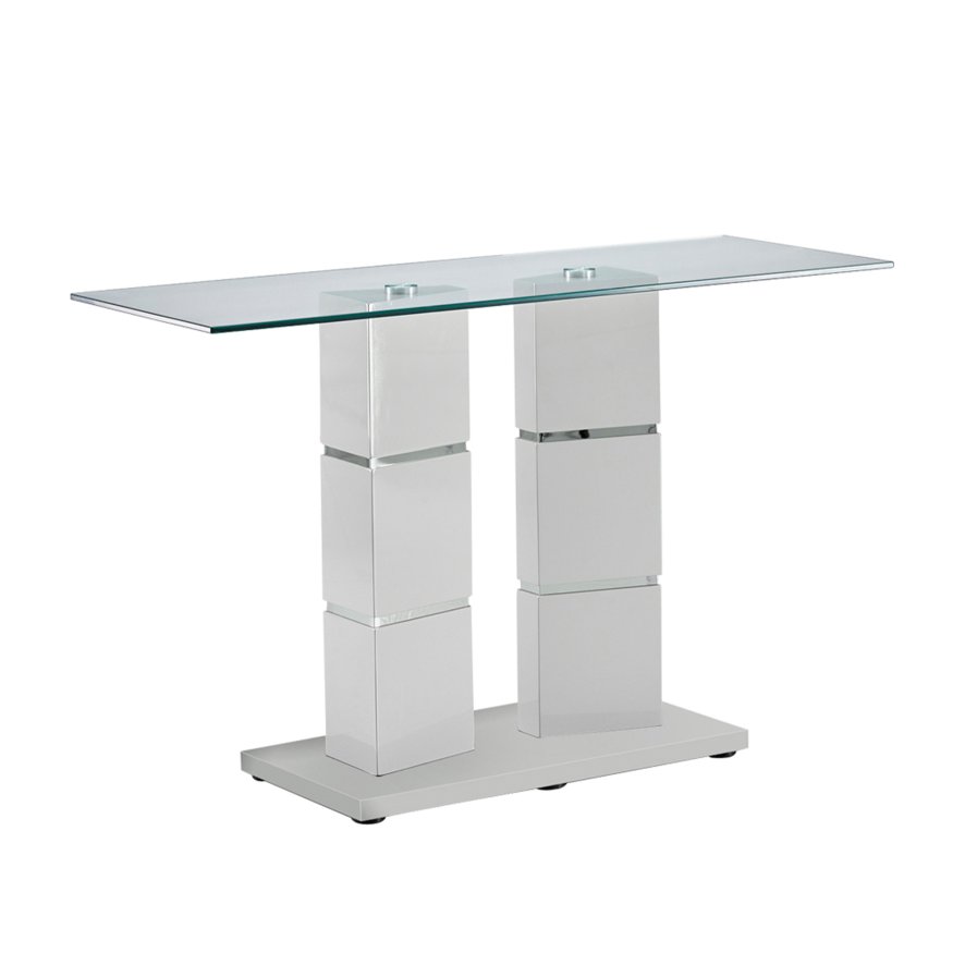 Value Mark Furniture Fenwick - Sofa Table (Light Grey)