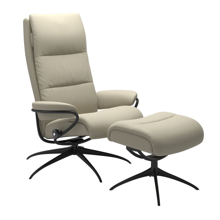 Stressless Stressless Tokyo - High Back Recliner Chair with Footstool (Star Base)