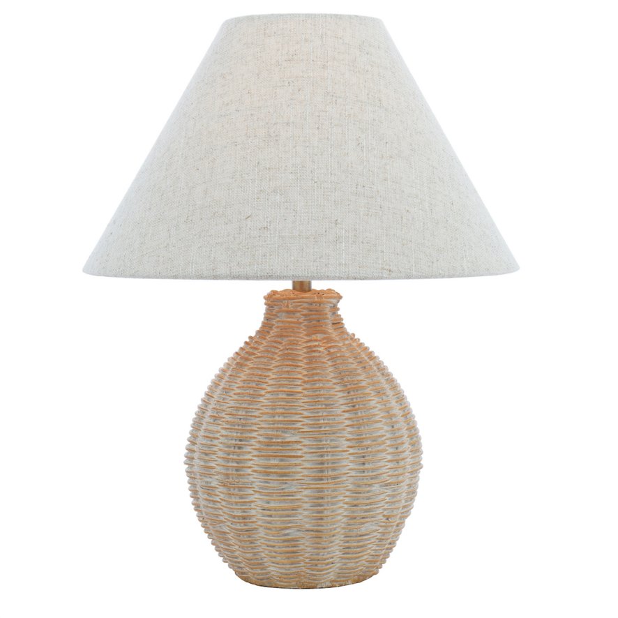 Laura Ashley Laura Ashley - Fernhill Table Lamp (Matt Cream With Shade)