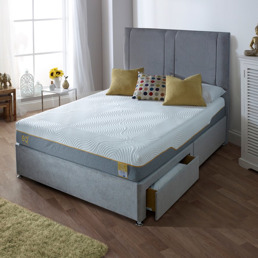 Highgrove Beds EQ Escape - Mattress and Divan Set