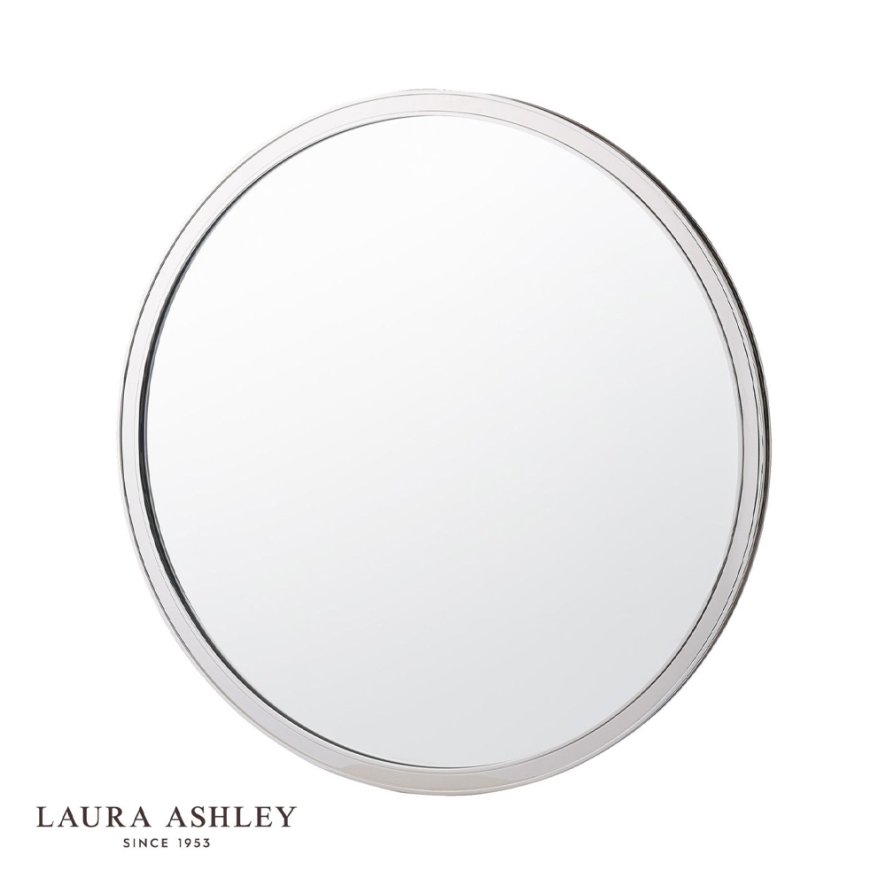 Dar Lighting Laura Ashley Harrington - Mirror Polished Nickel (60 X 60cm)