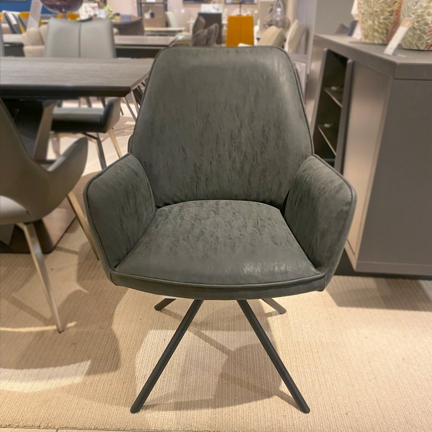 Akante Miami - Swivel Chair (Charcoal)