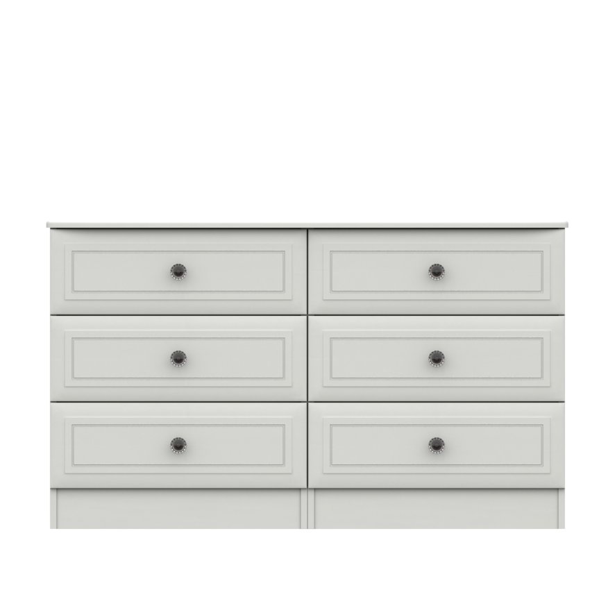 One Call Furniture Devon - Three Drawer Double Chest (Soft Close)