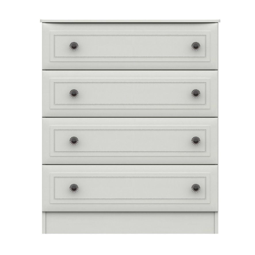 One Call Furniture Devon - Four Drawer Chest (Soft Close)