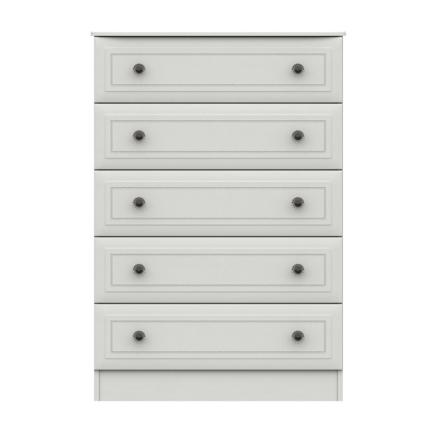 One Call Furniture Devon - Five Drawer Chest (Soft Close)