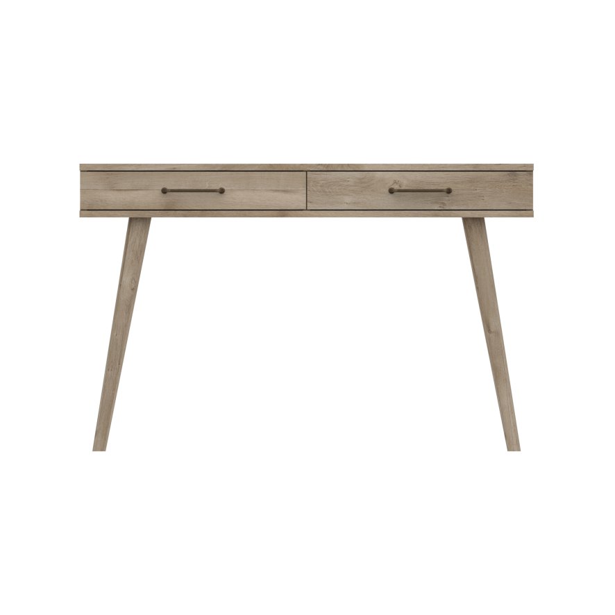 One Call Furniture Dorset - Desk with Drawers (Soft Close)