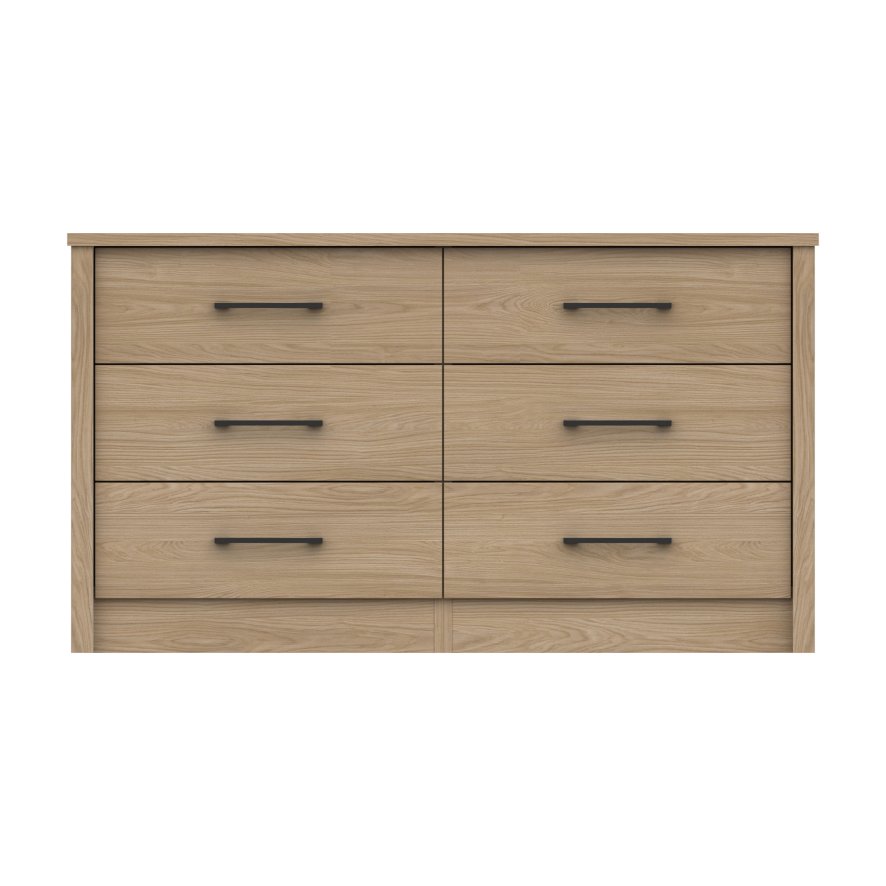 One Call Furniture Newquay - Three Drawer Double Chest (Soft Close)