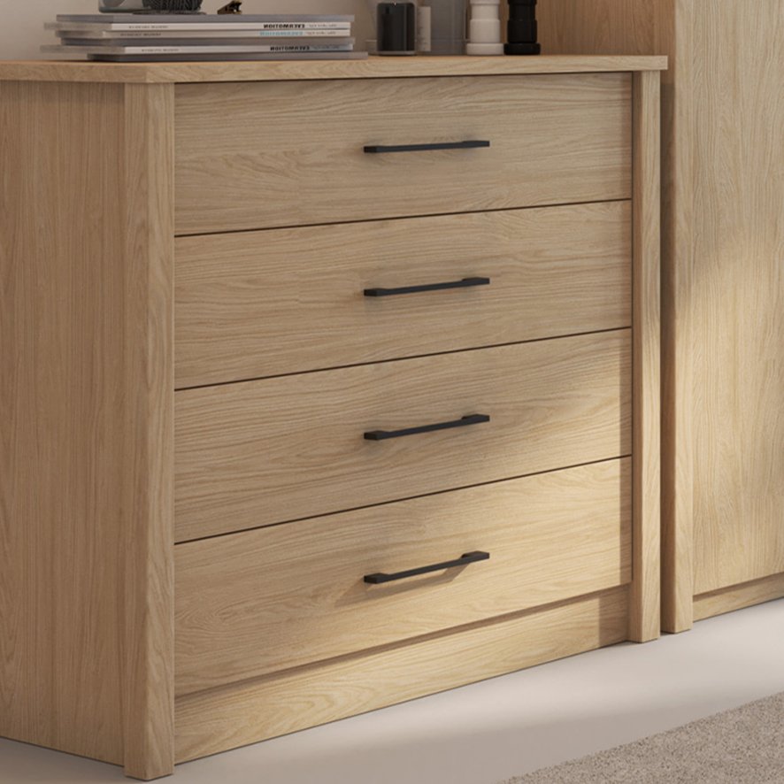 One Call Furniture Newquay - Four Drawer Chest (Soft Close)