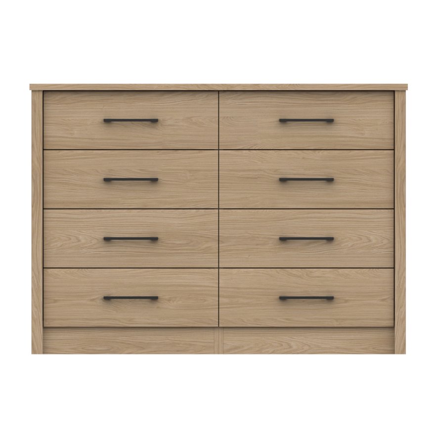 One Call Furniture Newquay - Four Drawer Double Chest (Soft Close)