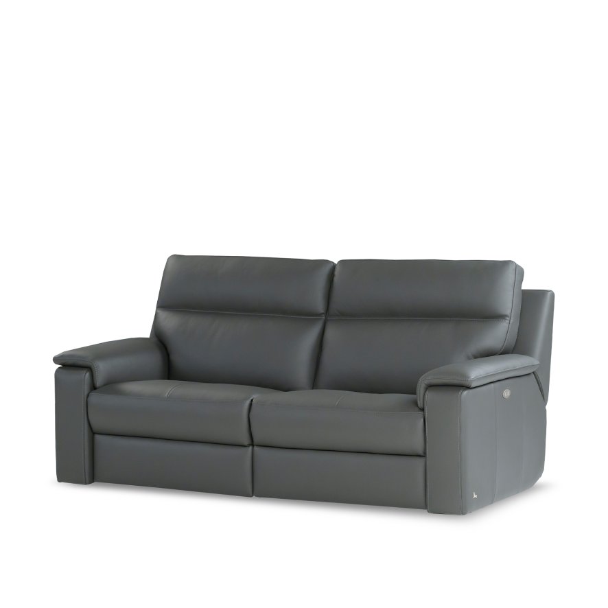 Nicoletti Home Nicoletti Home Syracuse - 3 Seat Power Recliner Sofa