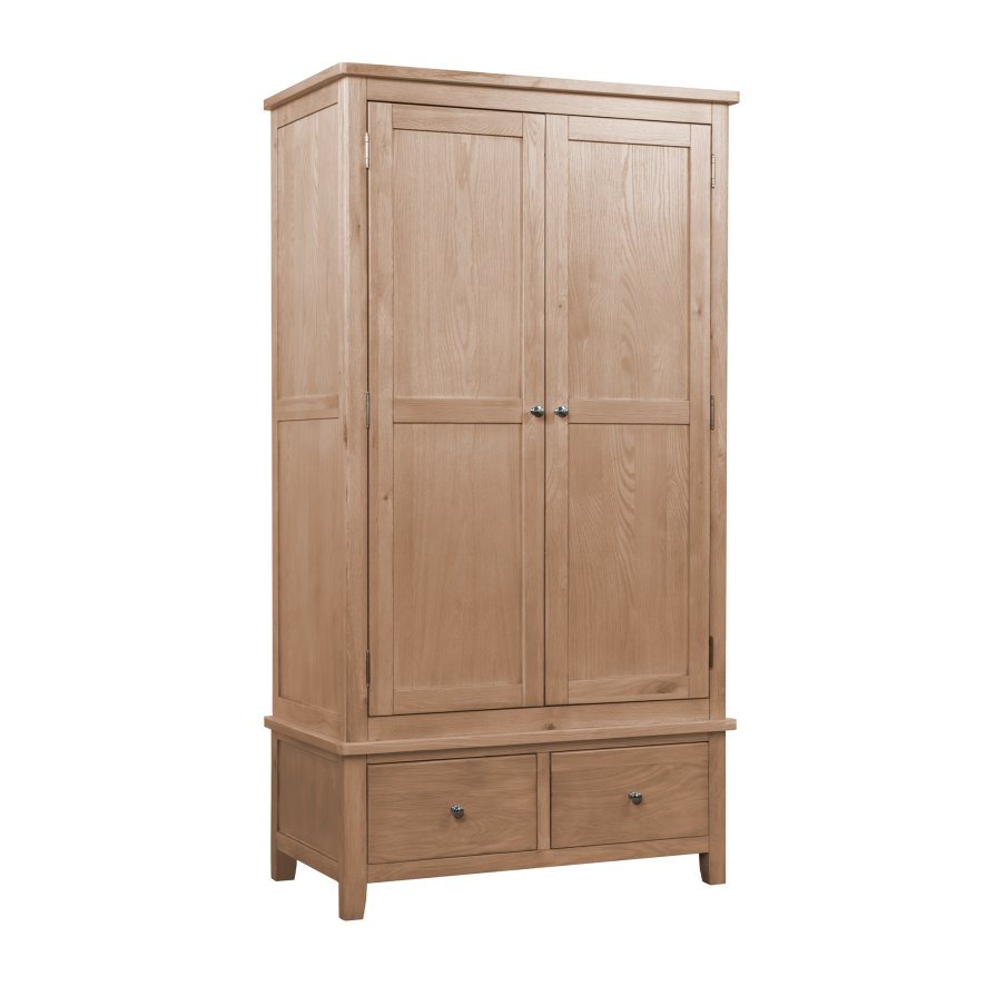 Classic Furniture Hartford - Gents Wardrobe (Oak)