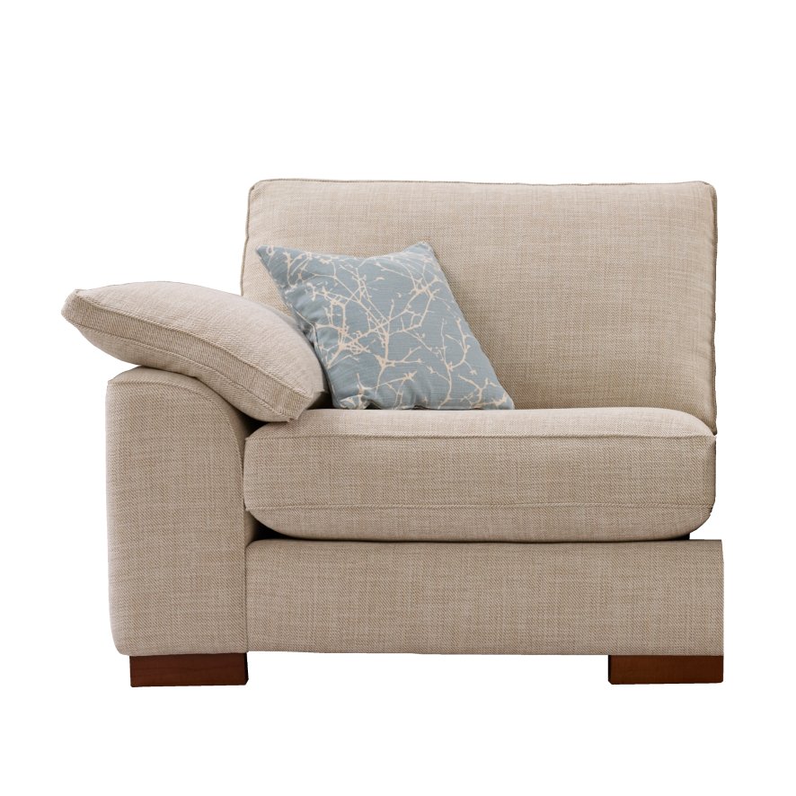 Ashwood Upholstery Darcie - Cuddler with One Left Hand facing Arm