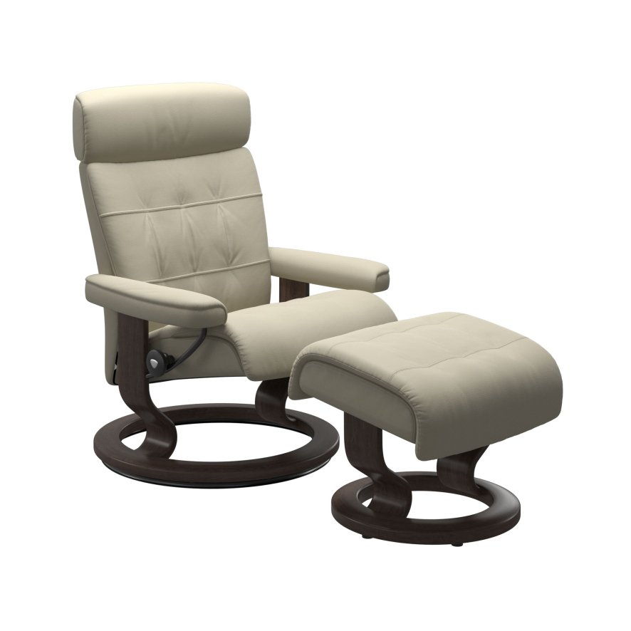 Stressless Stressless Erik - Recliner Chair and Footstool (Classic Base)