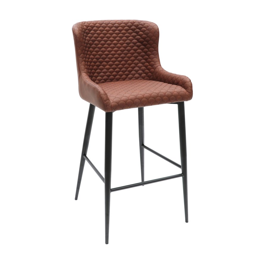 Classic Furniture Gibralta - Bar Stool (Tan Faux Leather)