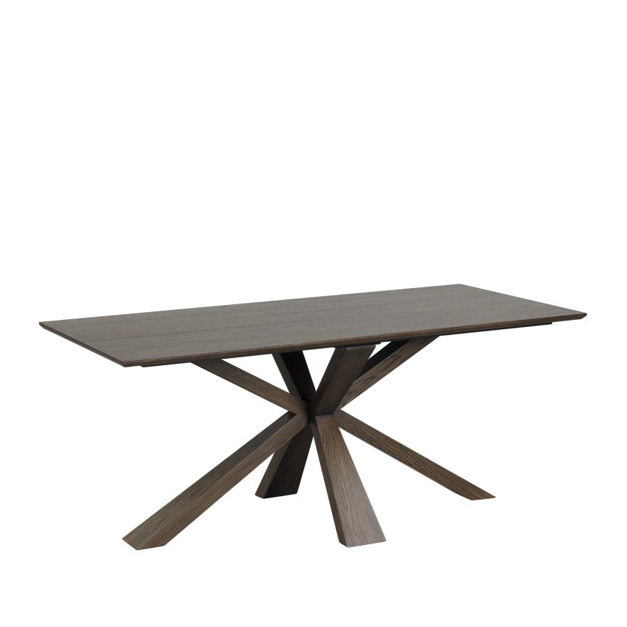 Classic Furniture Malta - Fixed Top Table with Wooden Base (180cm)