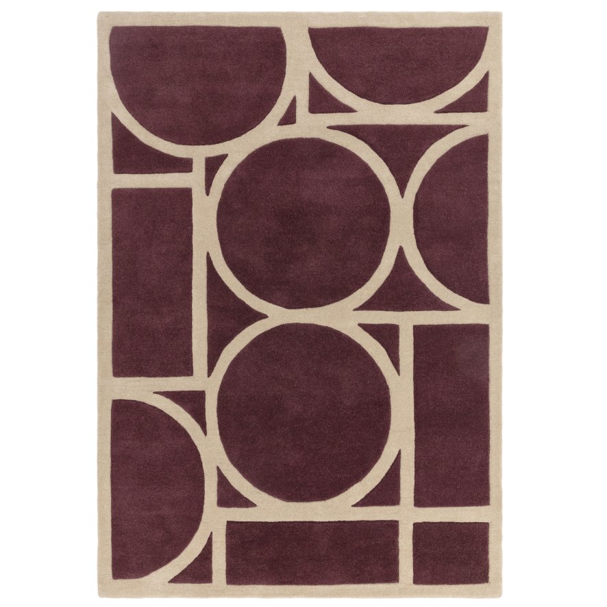 Metro - Plum Rug Metro - Plum Rug