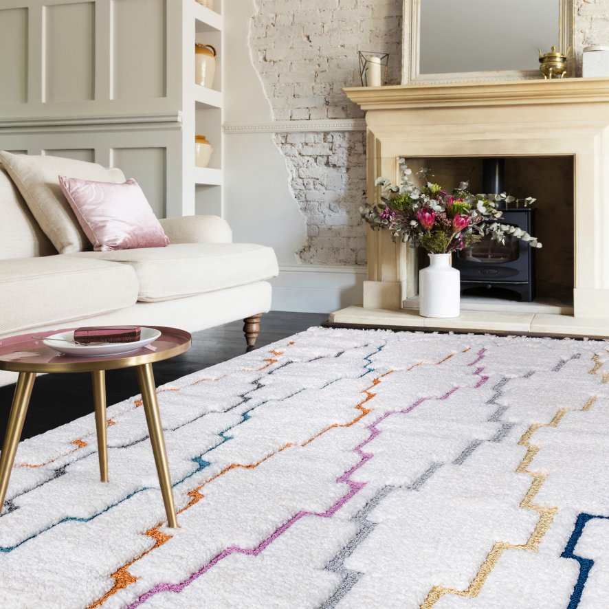 Ariana - Trellis Shaggy Rug Ariana - Trellis Shaggy Rug