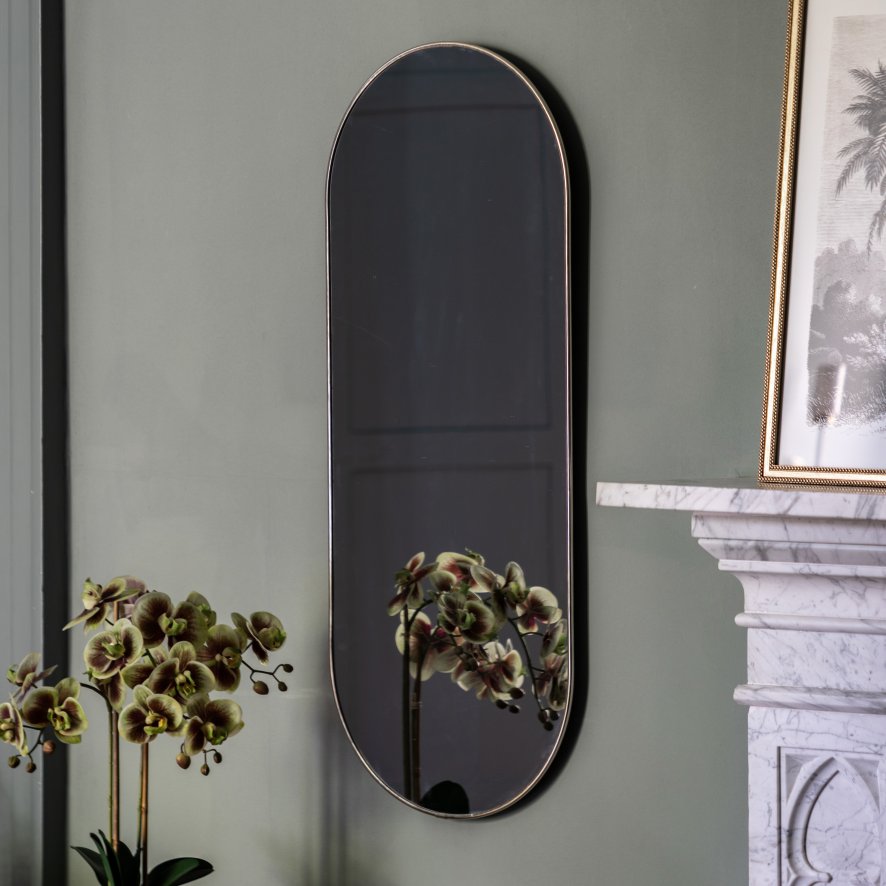 Mirrors - Highline Elipse Mirror Brass Mirrors - Highline Elipse Mirror Brass