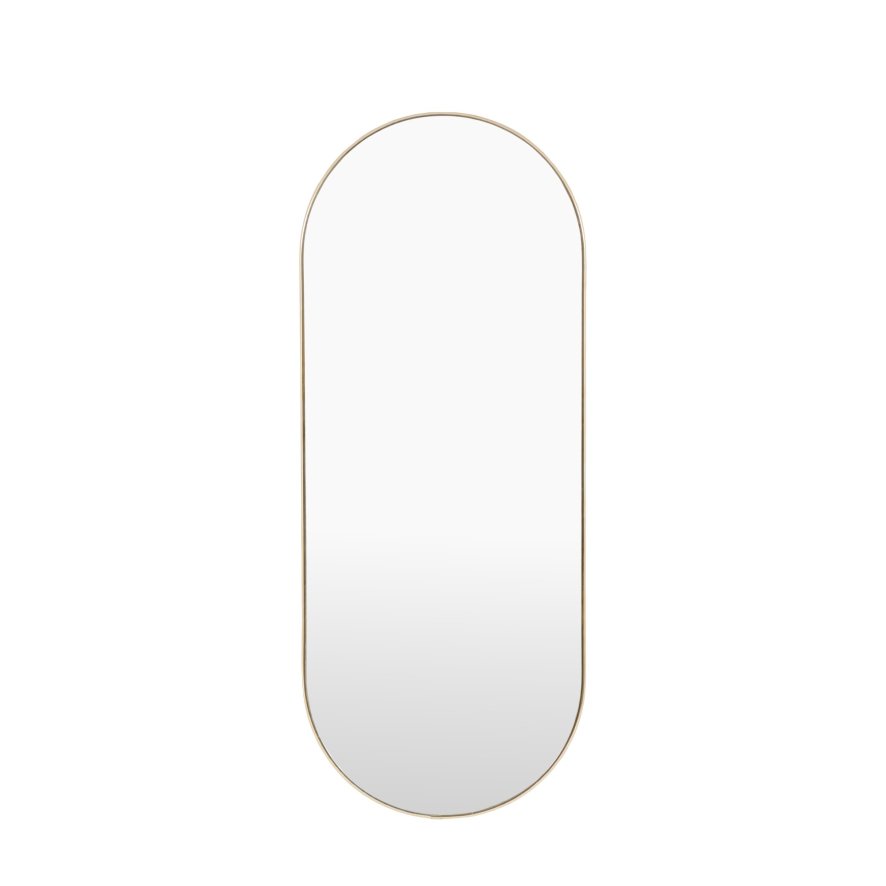 Mirrors - Highline Elipse Mirror Brass Mirrors - Highline Elipse Mirror Brass