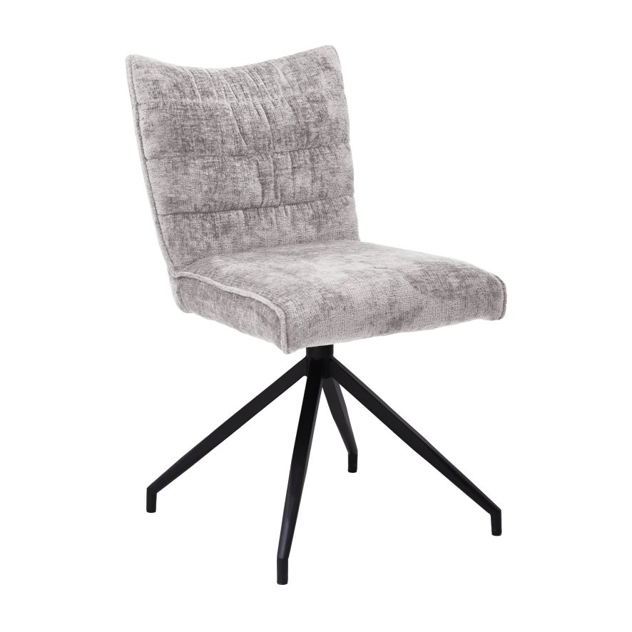 Classic Furniture Loki - Dining Swivel Chair (Natural Fabric)