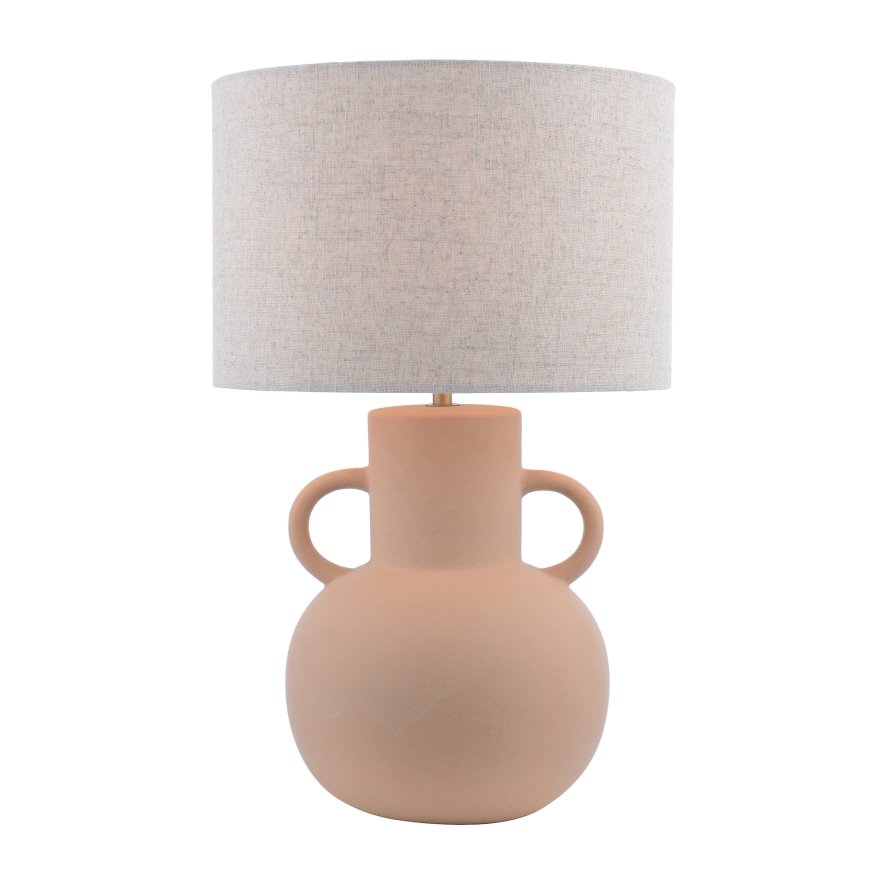 Dar Lighting Dar - Urn Table Lamp (Terracotta)