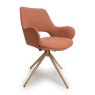 Furniture Link Perth - Swivel Dining Chair (Brick)