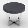 Value Mark Furniture Orion - Circular End Table (Slate)