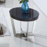 Value Mark Furniture Orion - Circular End Table (Slate)