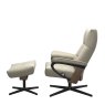 Stressless Stressless David - Recliner Chair with Footstool (Cross Base)