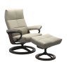 Stressless Stressless David - Recliner Chair with Footstool (Signature Base)