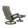 Stressless Stressless David - Recliner Chair with Footstool (Signature Base)