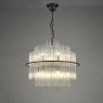 Dar Lighting Dar - Lukas 13 Light Pendant (Satin Black)