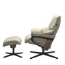 Stressless Stressless Reno - Recliner Chair with Footstool (Cross Base)