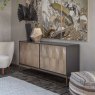 Libra Izabella - Embossed 4 Door Credenza