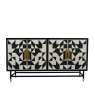 Libra Wolseley - Four Door Buffet Cabinet with Bone Inlay