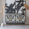 Libra Wolseley - Four Door Buffet Cabinet with Bone Inlay