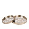 Libra Accessories - Palm Tree Set Of 2 Trays