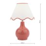 Laura Ashley Laura Ashley - Bramhope Table Lamp (Terracotta With Shade)