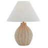 Laura Ashley Laura Ashley - Fernhill Table Lamp (Matt Cream With Shade)