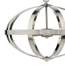 Dar Lighting Dar - Symbol 3 Light Pendant (Satin Chrome)